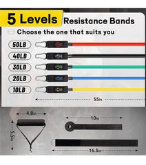 Resistance Band Set for Heavy Workout
